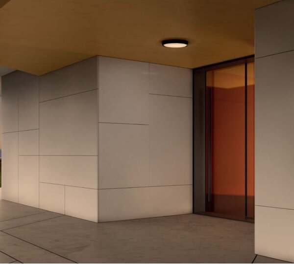 Redo 90156 - Plafonieră LED exterior PONZA 1xLED/18W/230V IP65