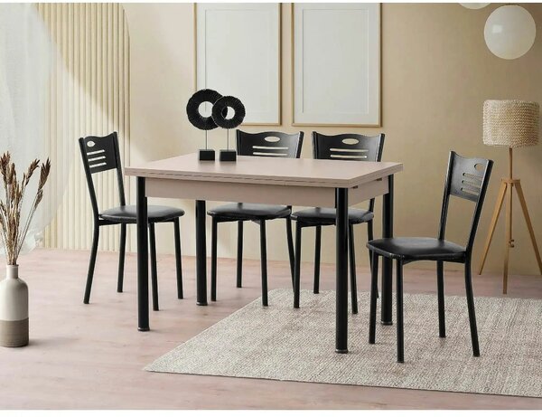 Masa extensibila POLO 1300, bej, PAL melaminat, 110/170x70x75 cm