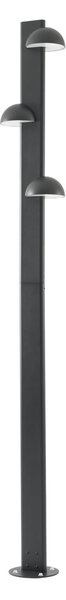 Lămpi de exterior Lucande, Velira, Negru, Metal, Modern