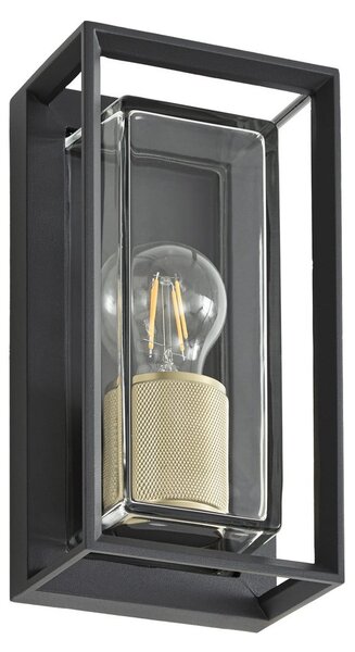 Lămpi de exterior Arcchio, Ismera, reglabil, Negru, Balcon, Aluminiu, Modern