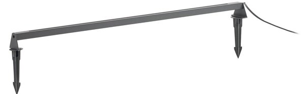 Lămpi de exterior Lindby, Zavio, Negru, Terasă, Aluminiu, Modern