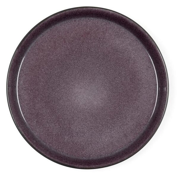Farfurie adâncă din ceramică Bitz Mensa, diametru 27 cm, violet prună