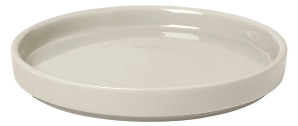 Farfurioară din ceramică Blomus Pilar, ø 14 cm, alb