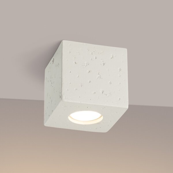 Sollux SL.1846 - Spot QUAD 1xGU10/10W/230V, beton/crem