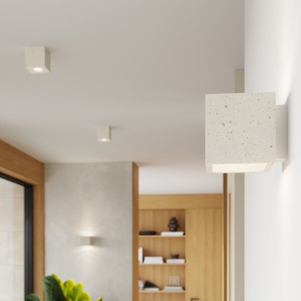 Sollux SL.1846 - Spot QUAD 1xGU10/10W/230V, beton/crem
