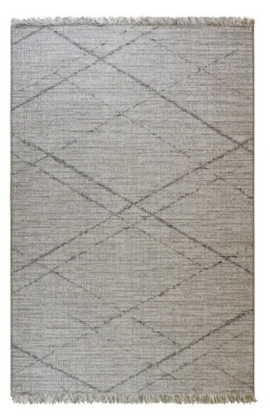 Covor potrivit pentru exterior Floorita Les Les Gipsy Grey, 130 x 190 cm, gri
