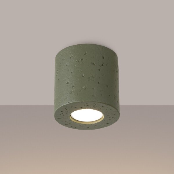 Spot ORBIS Sollux SL.1841 - 1xGU10/10W/230V, beton/verde