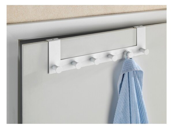 Cuier de ușă alb din metal 39 cm Celano – Wenko