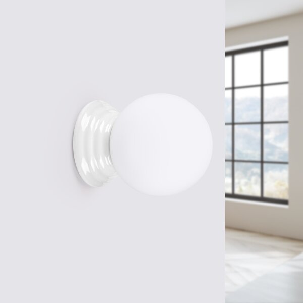 Sollux SL.1903 - Aplică de perete pentru baie ZORI 1xG9/8W/230V IP44 albă