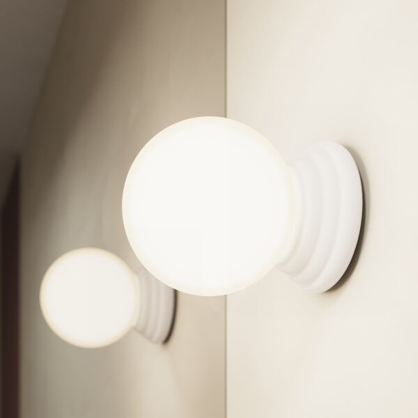 Sollux SL.1903 - Aplică de perete pentru baie ZORI 1xG9/8W/230V IP44 albă