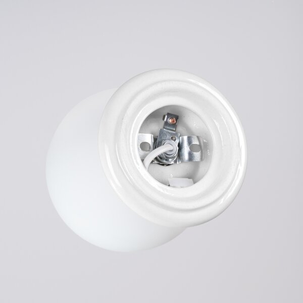 Sollux SL.1904 - Plafonieră pentru baie ZORI 1xG9/8W/230V, diam. 12 cm, IP44, albă