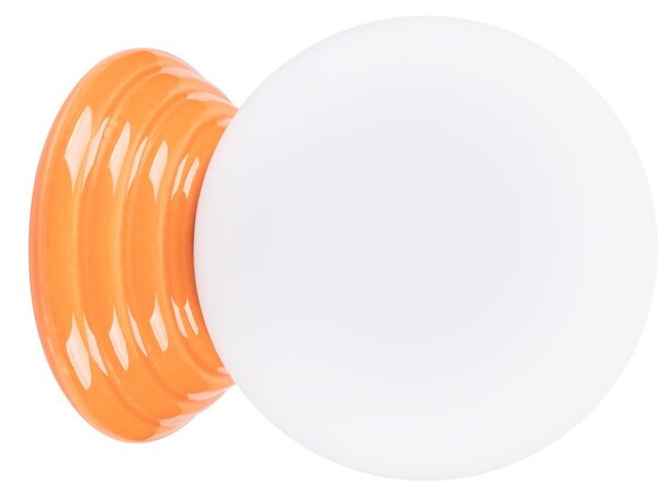 Sollux SL.1893 - Aplică de perete pentru baie ZORI 1xG9/8W/230V IP44 portocalie