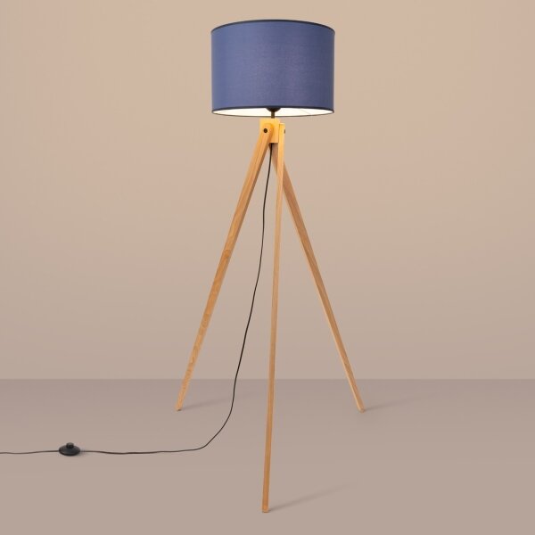 Lampă de podea Sollux NATT SL.1906, 1xE27/15W/230V, albastră