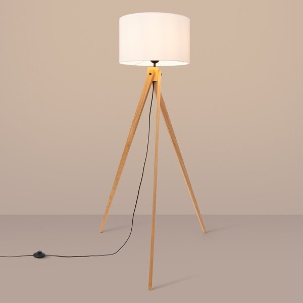 Lampadar NATT Sollux SL.1908, 1xE27/15W/230V, alb