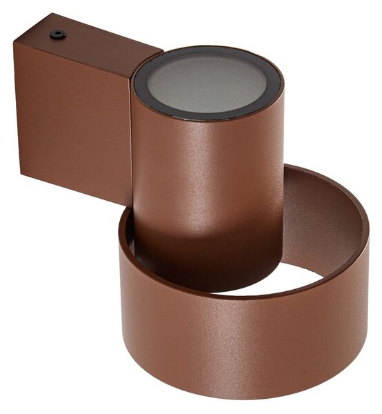 Lămpi de exterior Lucande, Elune, Maro / Rugină, Aluminiu, Modern