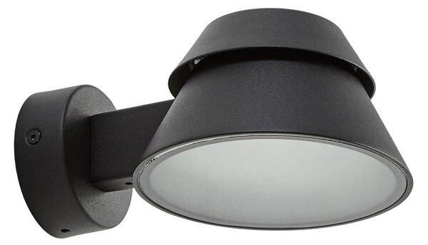 Lămpi de exterior Lucande, Moena, Negru, Aluminiu, Modern