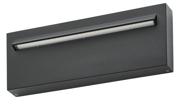 Lămpi de exterior Lucande, Joril, Negru, Terasă, Aluminiu, Modern