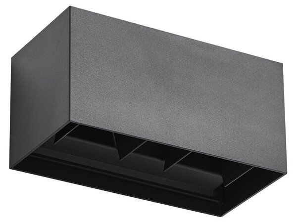 Lămpi de exterior Lindby, Nivar, Negru, Terasă, Aluminiu, Modern