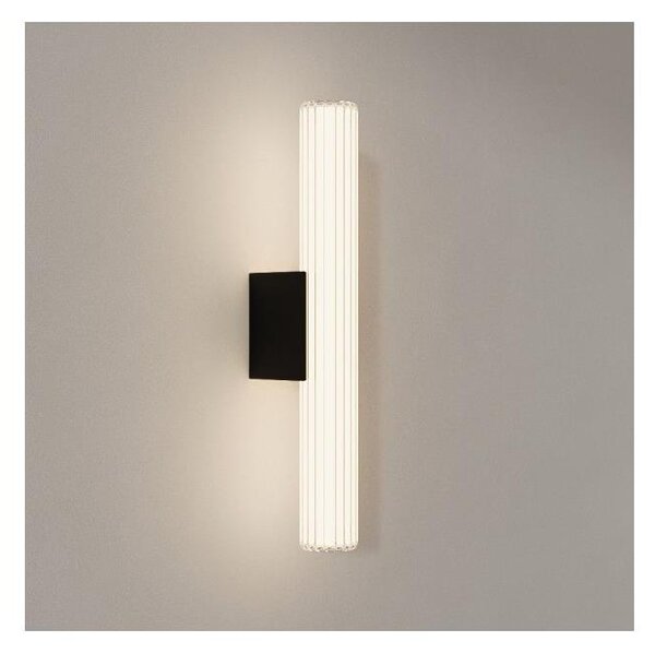 Lampă LED pentru oglindă de baie LINEA, 8W, 230V, 3000/4000/6000K, IP44, 45 cm, negru