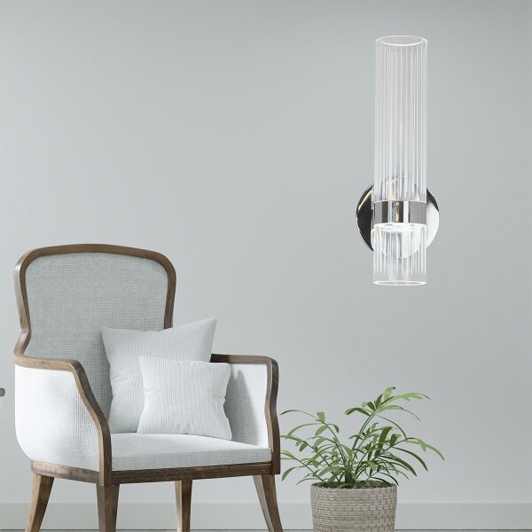 Aplica LED de perete AMBIENTE, 6W, 230V, 3000/4000/6000K, crom lucios