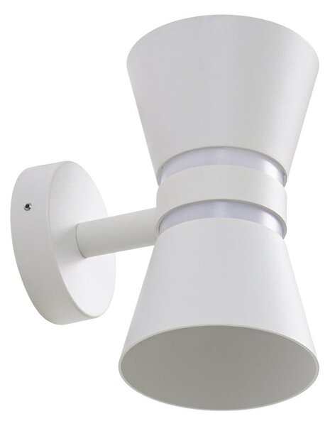 Lămpi de exterior Lucande, Meravi, Alb, Aluminiu, Modern