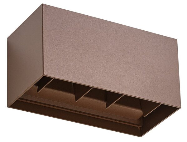 Lămpi de exterior Lindby, Nivar, Maro / Rugină, Terasă, Aluminiu, Modern