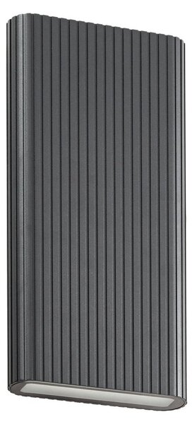 Lămpi de exterior Lucande, Raija, Gri, Aluminiu, Modern