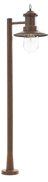 Lămpi de exterior Lindby, Eloretta, reglabil, Maro / Rugină, Terasă, Metal, Casă de țară / Rustic