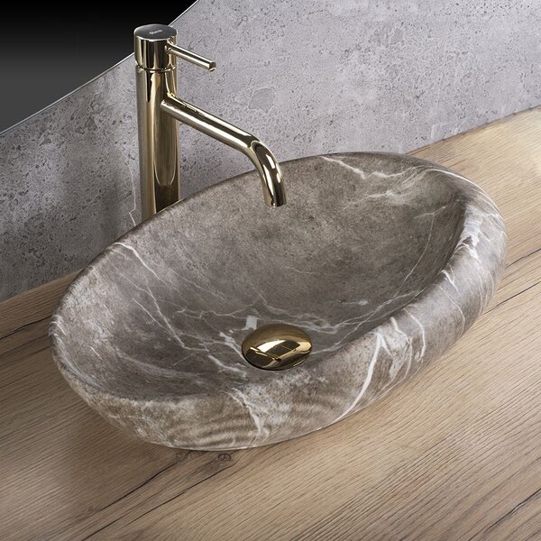 Lavoar pentru blat Rea Roxy B Stone NATURE
