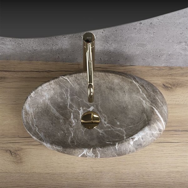 Lavoar pentru blat Rea Roxy B Stone NATURE