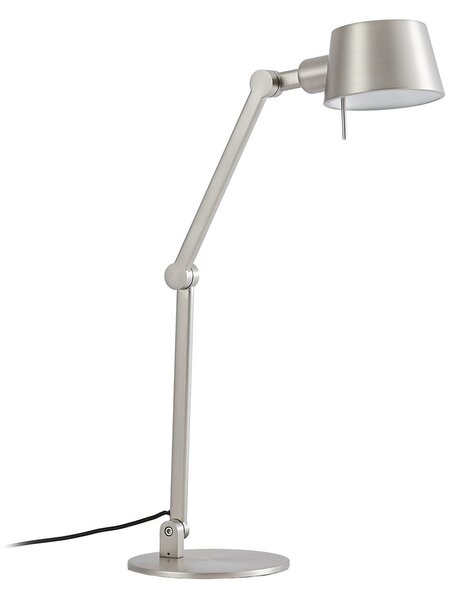Lampă de masă Lucande, Silka, Metalic, Studiu / Birou, Metal, Modern
