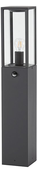 Lămpi de exterior Lindby, Peldar, reglabil, Negru, Terasă, Aluminiu, Modern