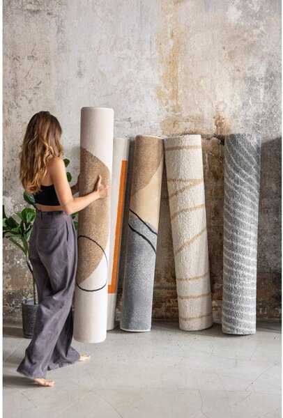 Covor bej 200x290 cm Abstracta – Bonami Selection