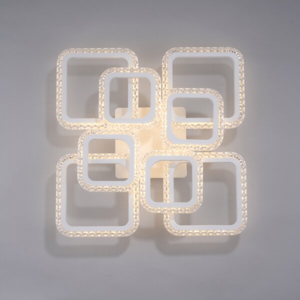 JUST LIGHT. 15269-16 - Plafonieră LED CRYSTALLO LED/43,5W/230V albă