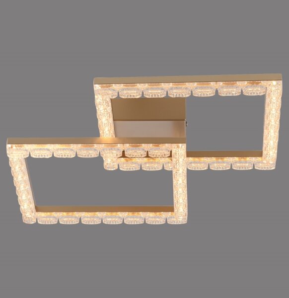 JUST LIGHT. 14732-60 - LED Plafonier GLITRA LED/17,5W/230V auriu