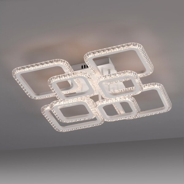 JUST LIGHT. 15269-16 - Plafonieră LED CRYSTALLO LED/43,5W/230V albă