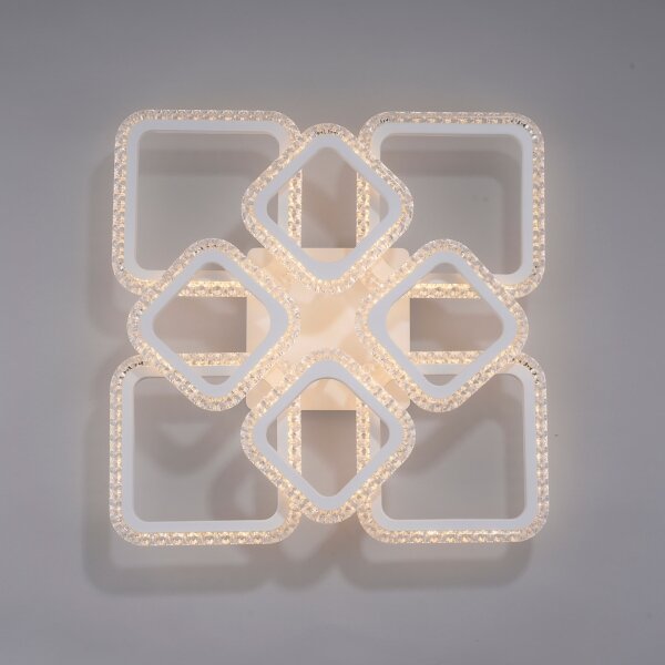 JUST LIGHT. 15269-16 - Plafonieră LED CRYSTALLO LED/43,5W/230V albă