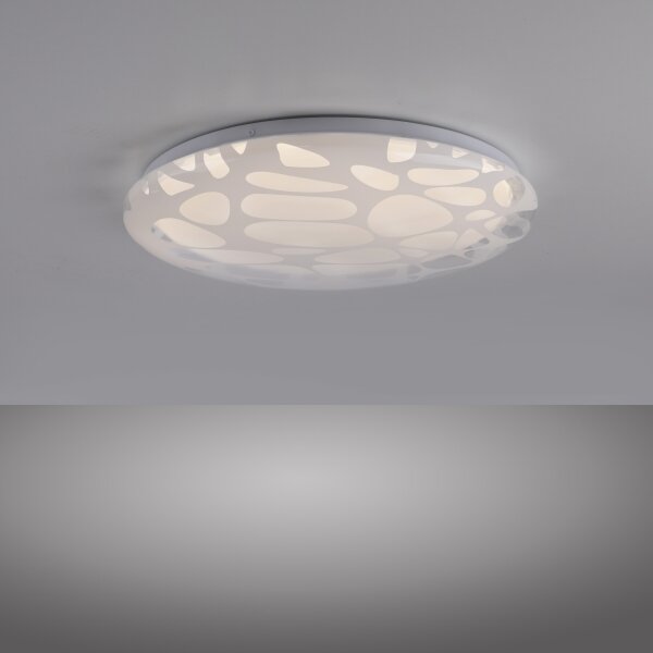 JUST LIGHT. 14009-16 - Plafonieră LED dimerizabilă ART PLAFO LED/20W/230V albă + telecomandă