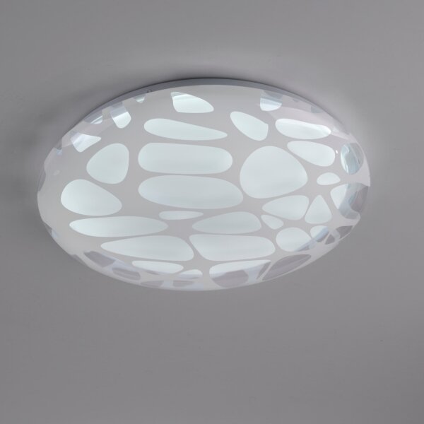 JUST LIGHT. 14009-16 - Plafonieră LED dimerizabilă ART PLAFO LED/20W/230V albă + telecomandă