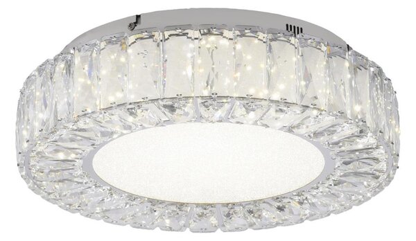 JUST LIGHT. 15221-17 - Plafonieră LED KULUNKA LED/32W/230V crom