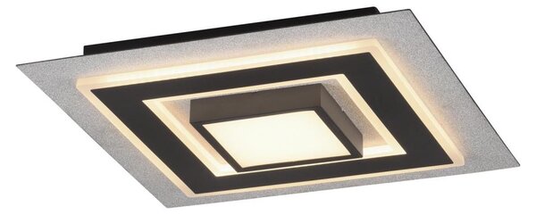 JUST LIGHT. 14439-21 - LED Plafonieră CICHIO LED/18,5W/230V + LED/9W neagră