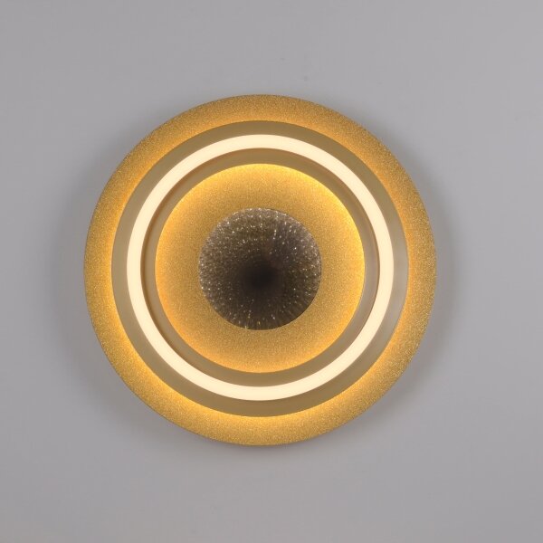 JUST LIGHT. 15089-60 - Plafonieră LED CICHIO LED/36W/230V aurie