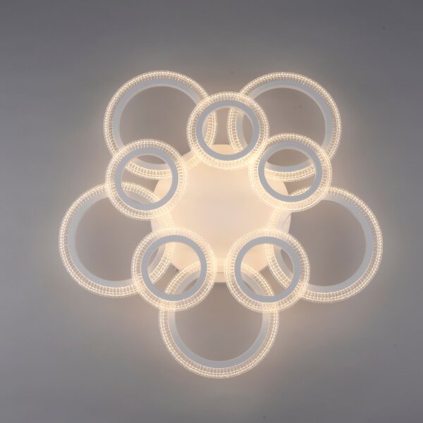 JUST LIGHT. 15268-16 - Plafonieră LED CRYSTALLO LED/48,5W/230V albă
