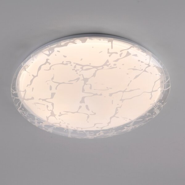 JUST LIGHT. 14008-16 - Plafonieră LED dimerizabilă ART PLAFO LED/20W/230V albă + telecomandă