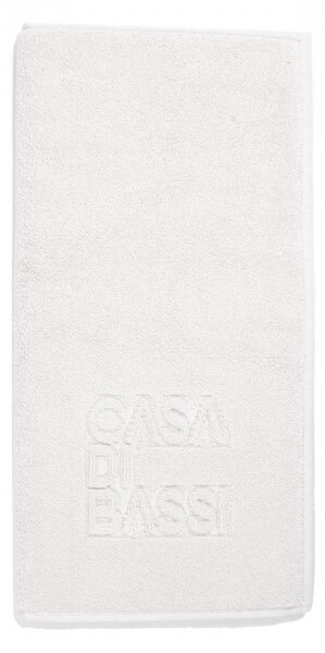 Covor baie Casa di Bassi, 100% Bumbac, 50 x 70 cm, alb