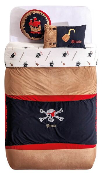 Set pentru pat copii, Colectia Pirate Hook 90x 100cm