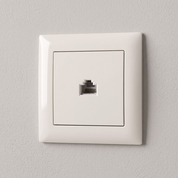 Priză RJ45 cu Ramă OSTE JNH010-S BEIGE