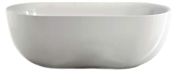 Cadă freestanding, Florida, Aura Slim 170, ovală, cu instalație completă, alb