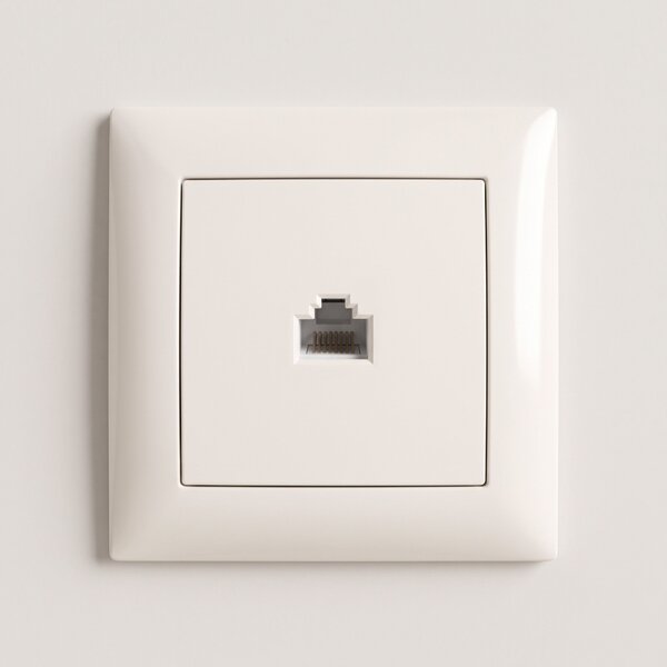 Priză RJ45 cu Ramă OSTE JNH010-S BEIGE