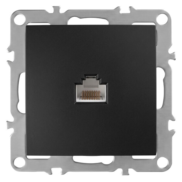Priză RJ45 OSTE JNH010-S BLACK